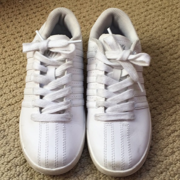 kids white kswiss